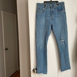 Levi’s 501 skinny jean in salsa sugar
